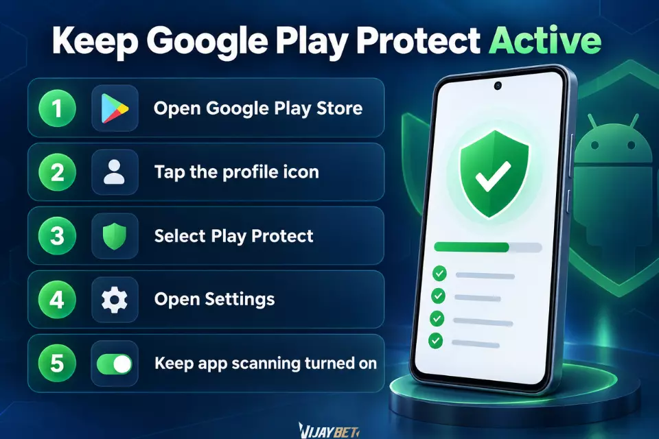 Keep Google Play Protect Active