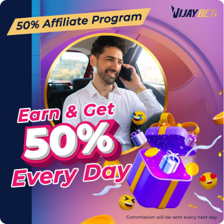 50% Affiliate Program - VijayBet Online Casino