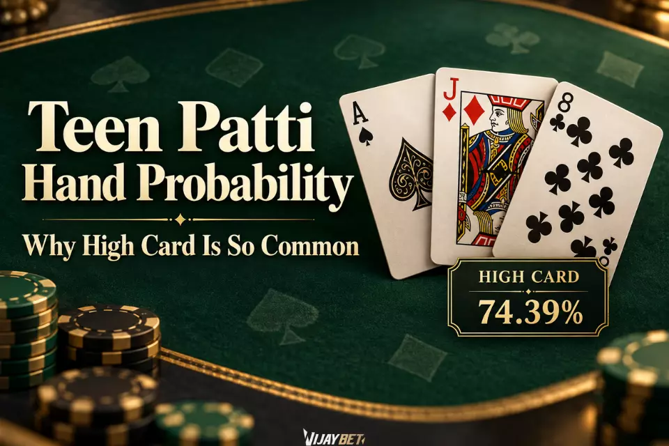 Teen Patti Hand Probability: Why High Card Is So Common